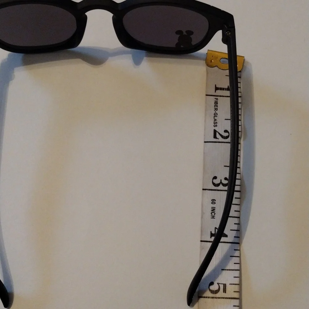 Disney Black Kids Sunglasses with White Doodle Print
